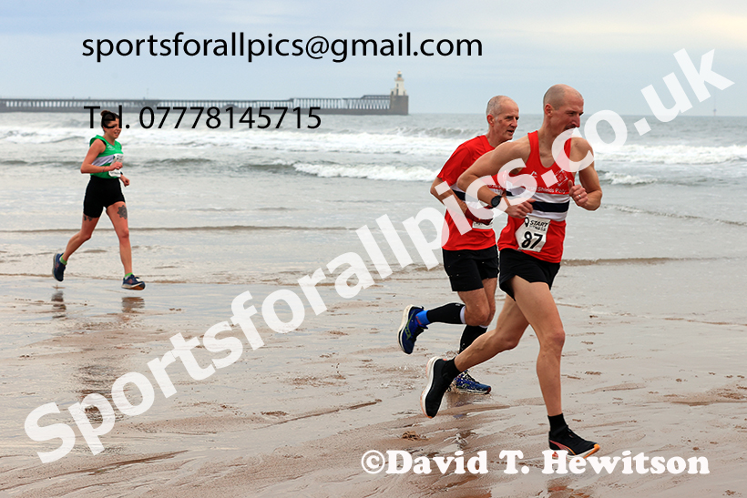 The 2024 Blyth Beach Run, Northumberland.   Photo: David T. Hewitson/Sports for All Pics